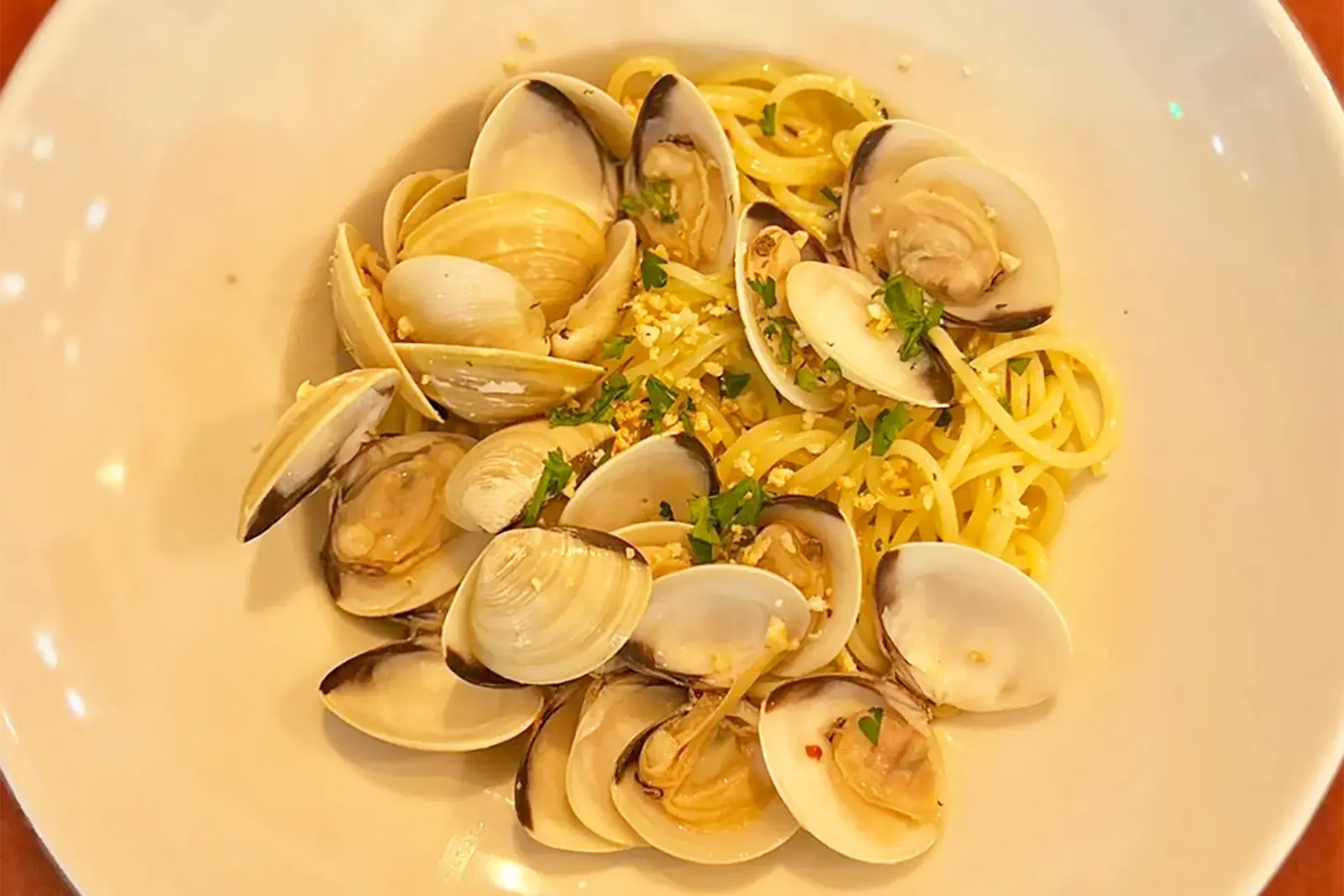 Clams Pasta Horizontal